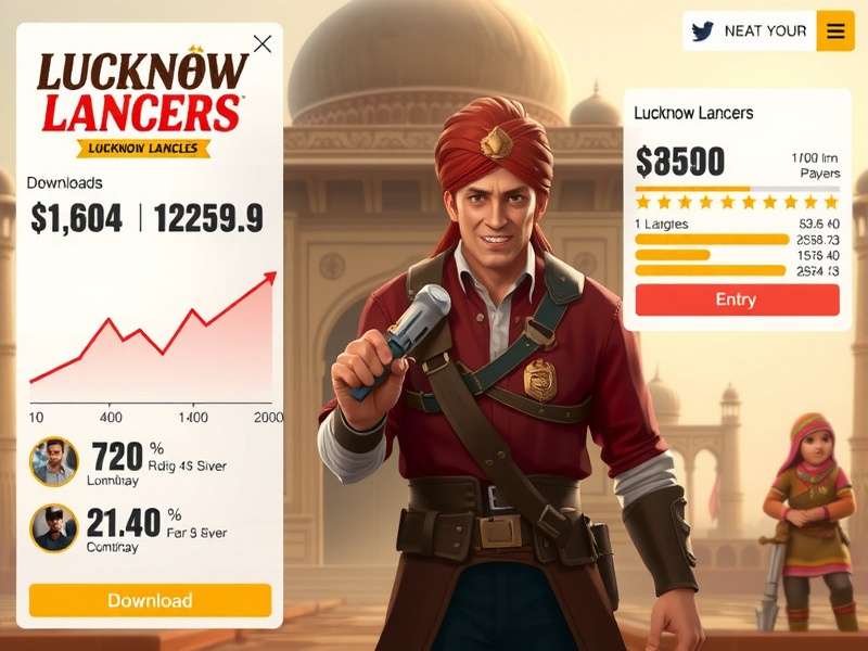 Lucknow Lancers player reviews and ratings display